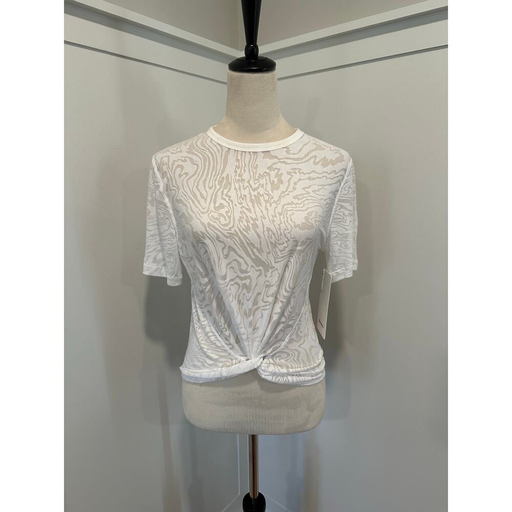lululemon athletica White Short Sleeve Tee